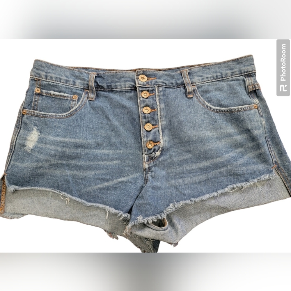 Free People Denim Jean Cutoff Shorts - Size 31